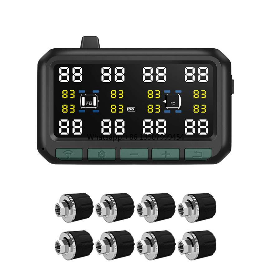 Tire Pressure Monitor - Cross-border-exclusive Smart Wireless Tire Pressure Monitoring