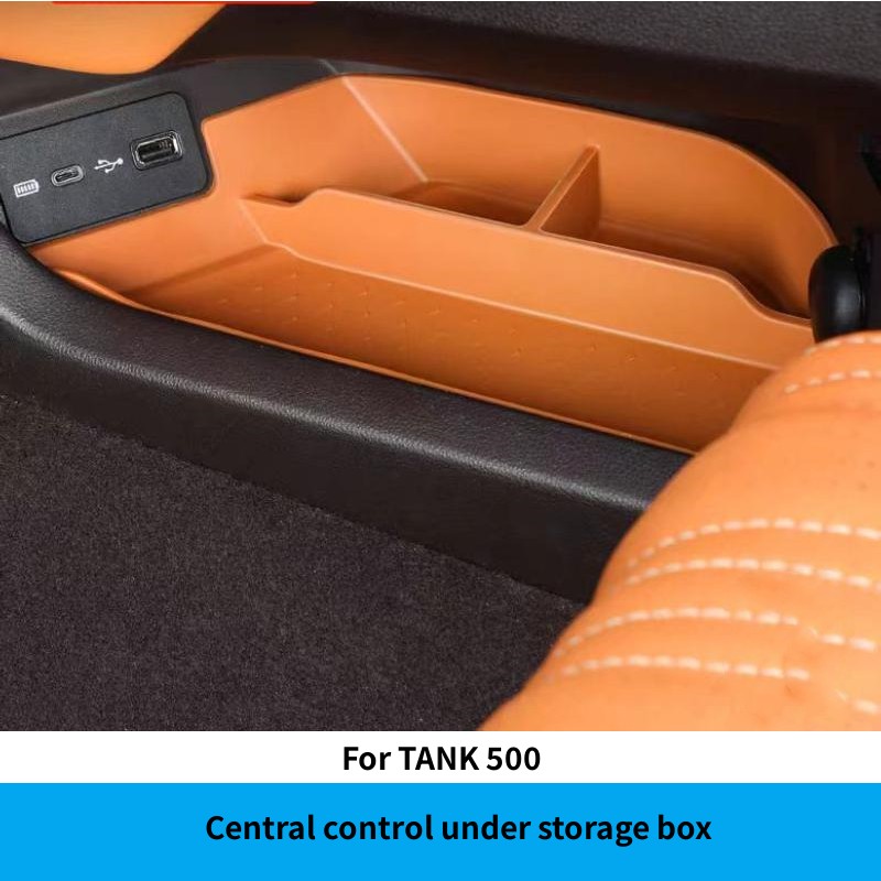 Car Accessories Under 500 - Silicone Car Central Control Under Storage