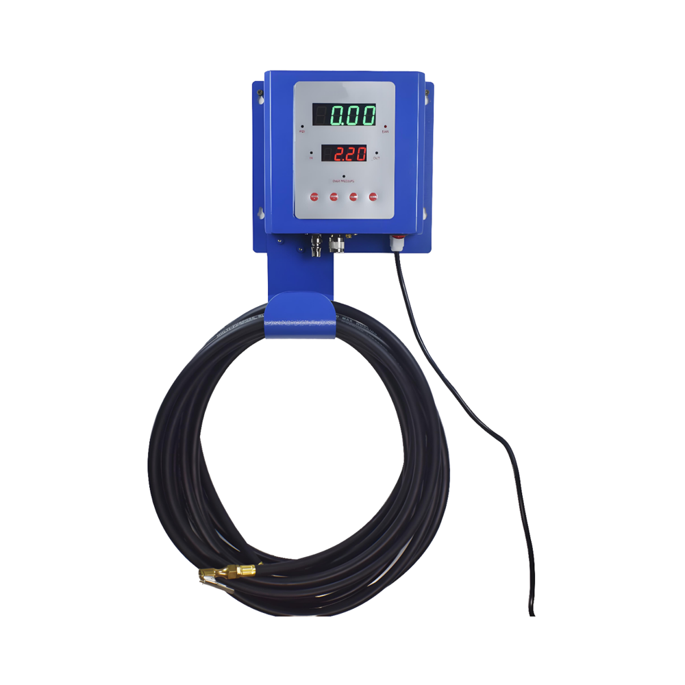 Tire Pressure Monitor - Portable Digital Tire Inflation System Wall-Mounted