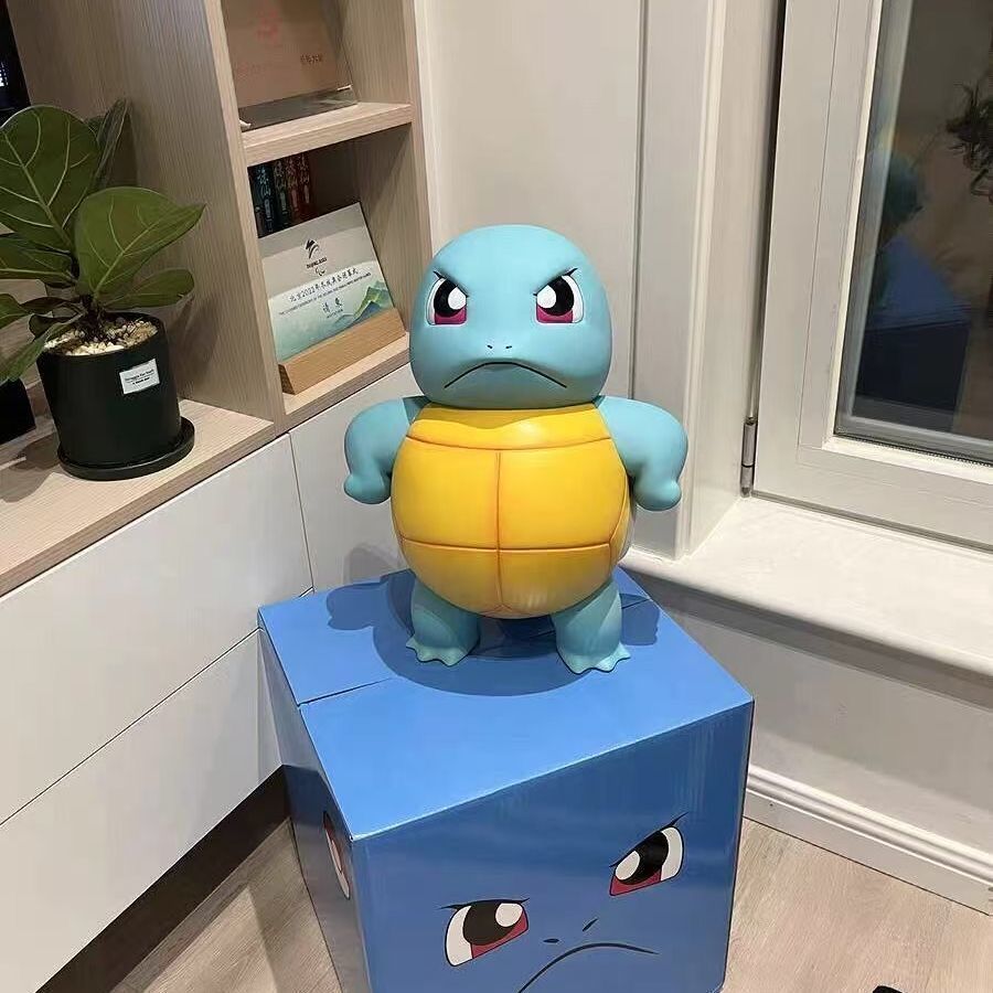 Car Accessories Exterior - Car-mounted standing proud Squirtle creative car