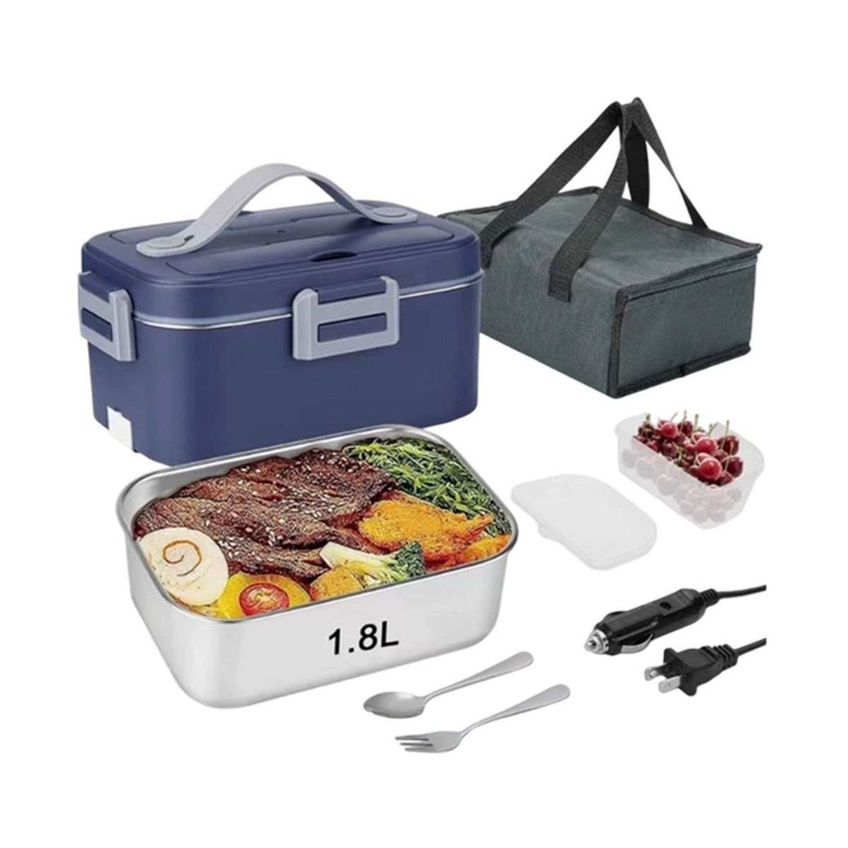 Car Accessories To Buy - 【TODAY-BUY】~@ 1.8L 75W Electric Lunch Box