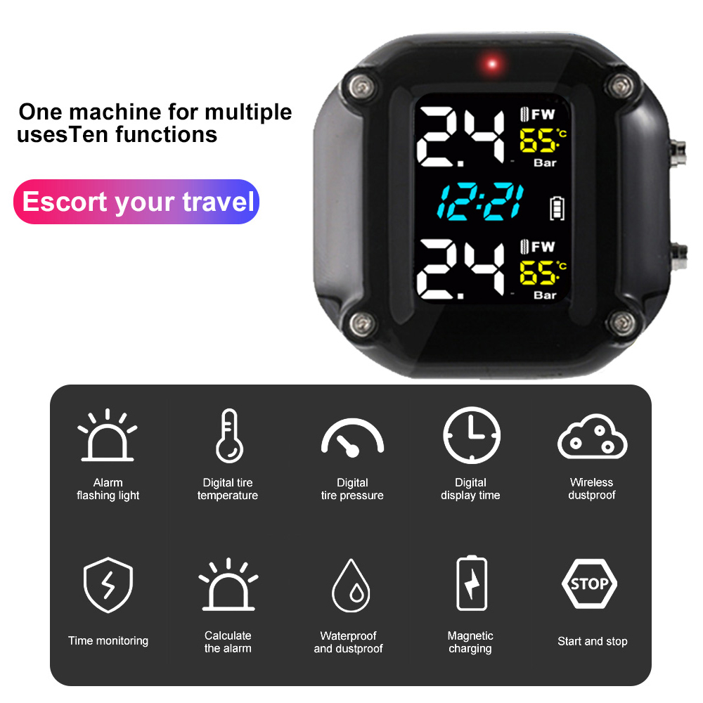Motorcycle Tire Pressure Senso - Tire Pressure Monitor review and price