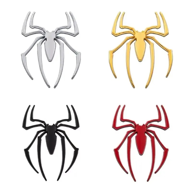3D metal car stickers, spider  - Car Accessories Exterior review and price
