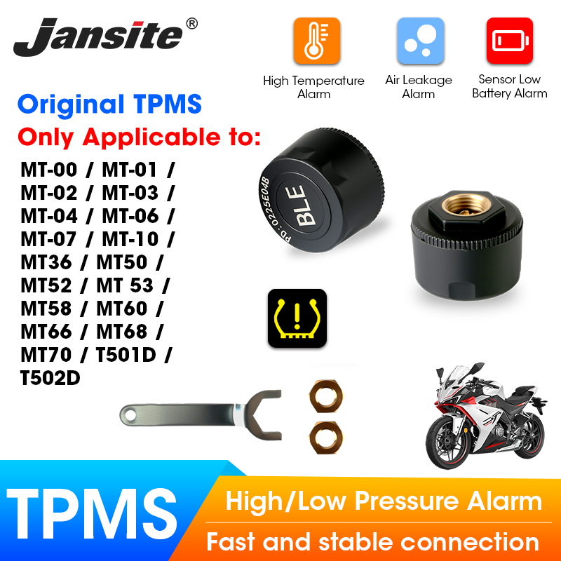 Jansite Motorcycles TPMS Desig - Tire Pressure Monitor review and price