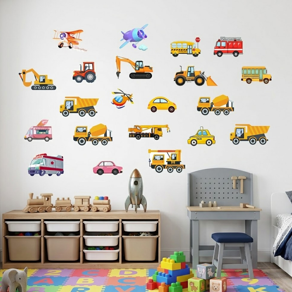 Luminous Car Wall Sticker 21Pc - Car Accessories For Boys review and price