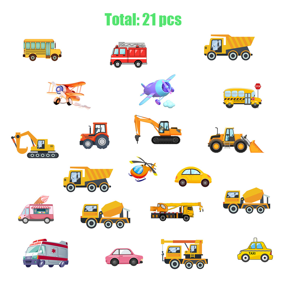 Luminous Car Wall Sticker 21Pc - Car Accessories For Boys review and price