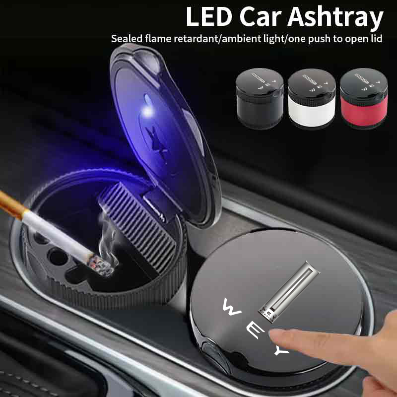 Universal Car LED Ashtray Cont - Car Accessories Under 500 review and price
